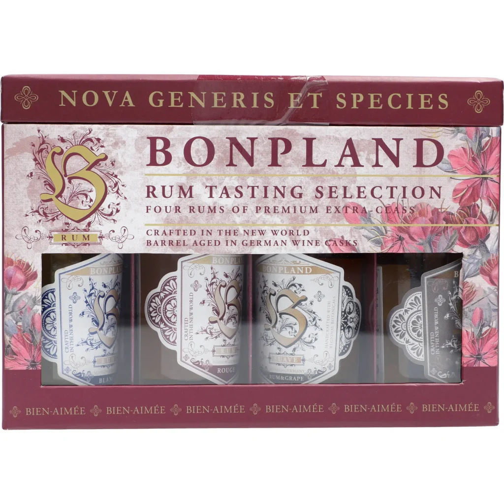 Bonpland Rum Tasting Selection 4 Mini 40 %