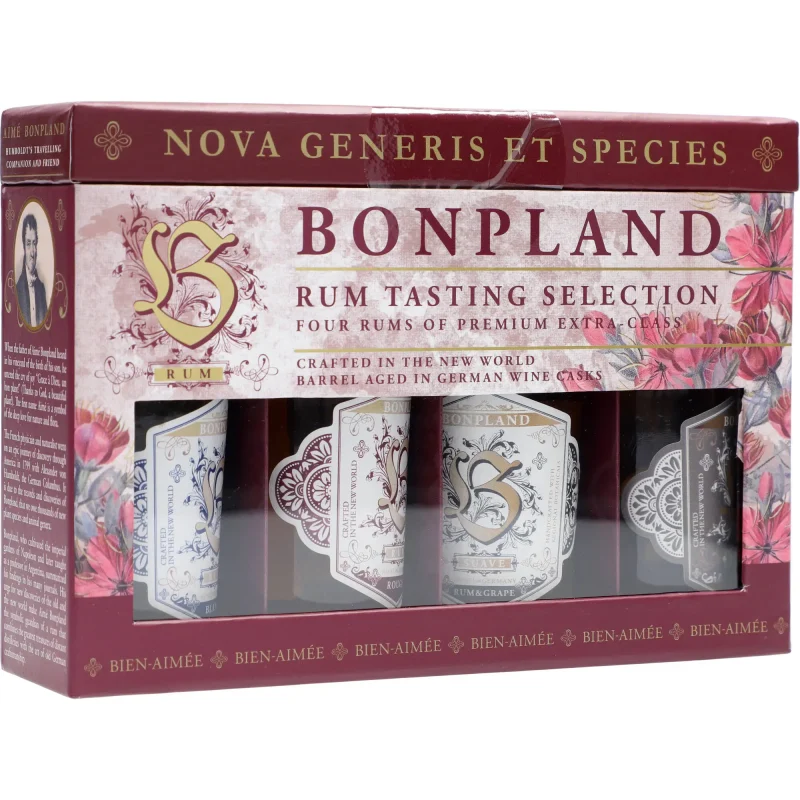Bonpland Rum Tasting Selection 4 Mini 40 %