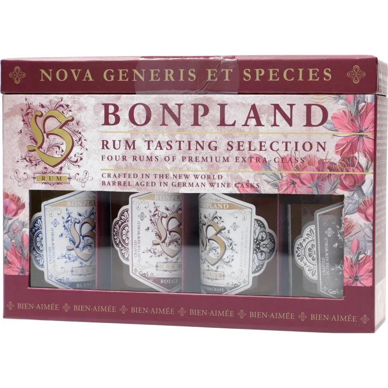 Bonpland Rum Tasting Selection 4 Mini 40 %