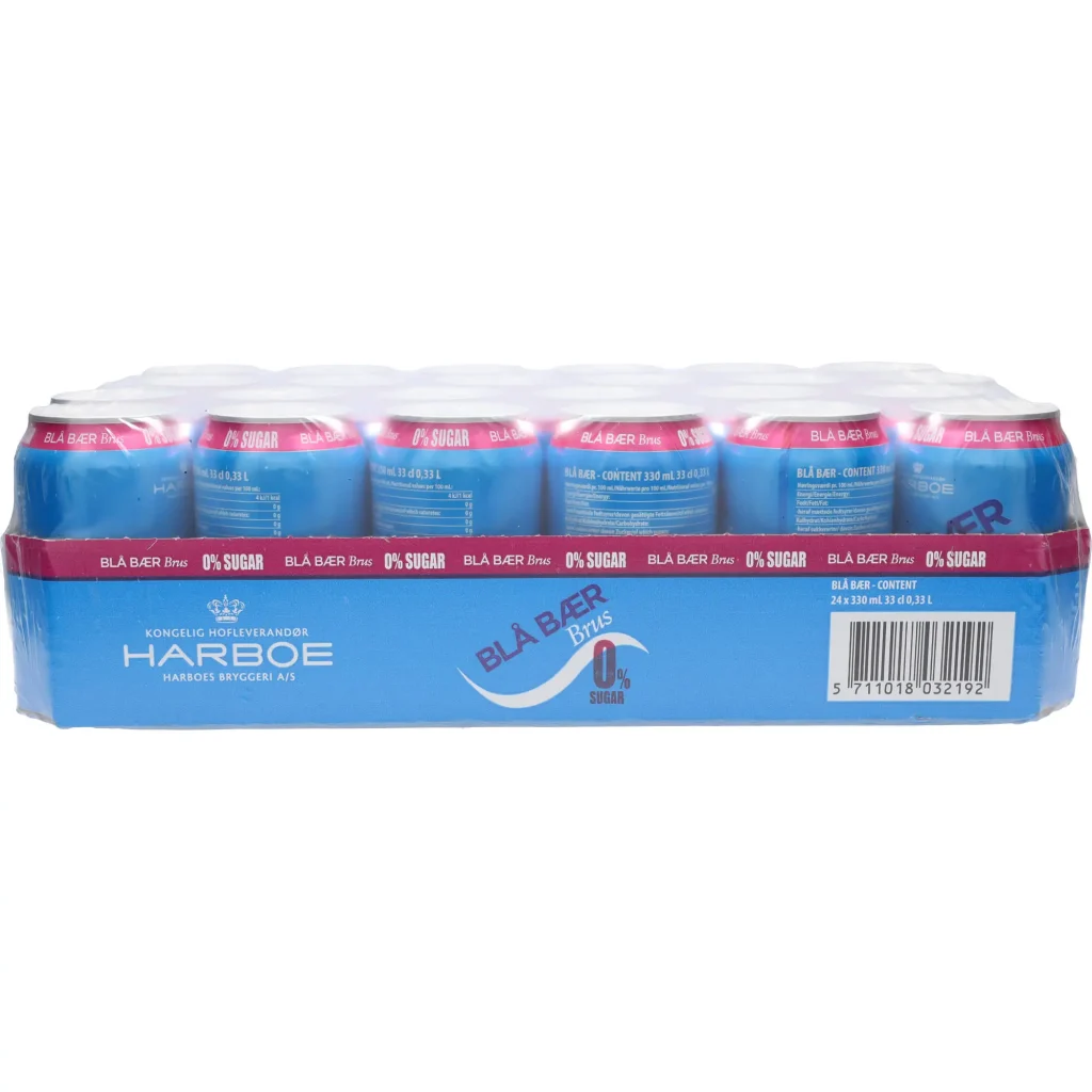 Harboe Blaubeere Brus 0 % Zucker