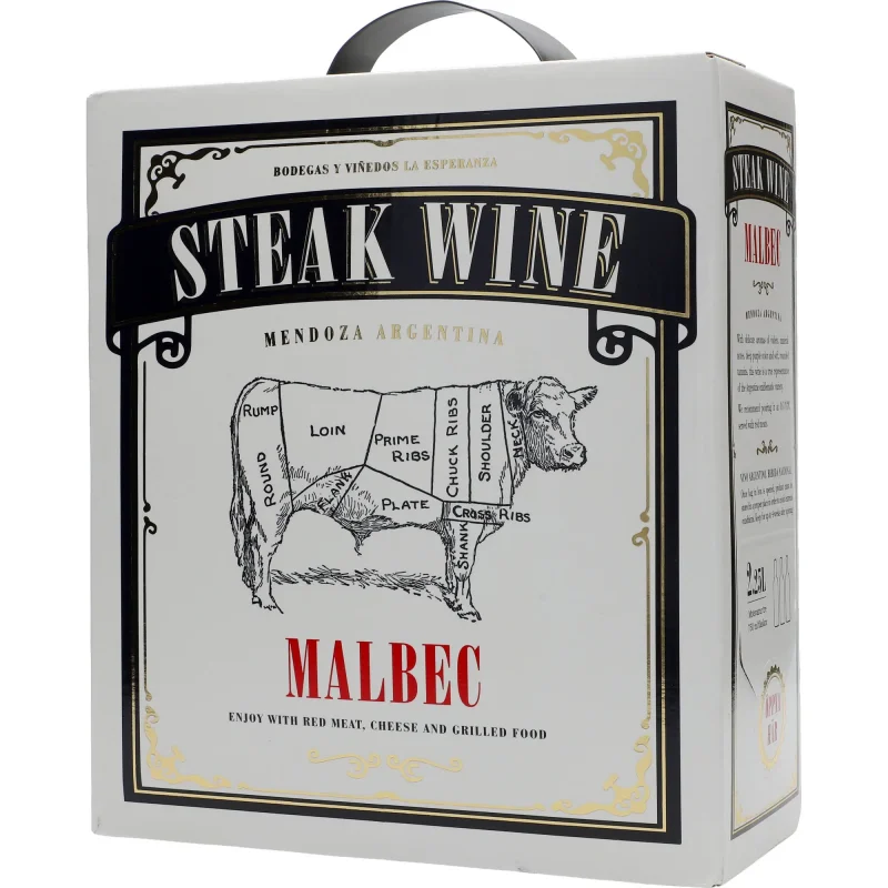 Steak Wine Malbec 14 %