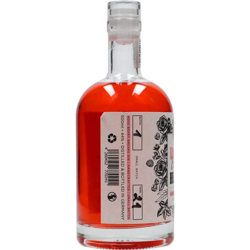 Breaks Rose Berry Gin 44 %