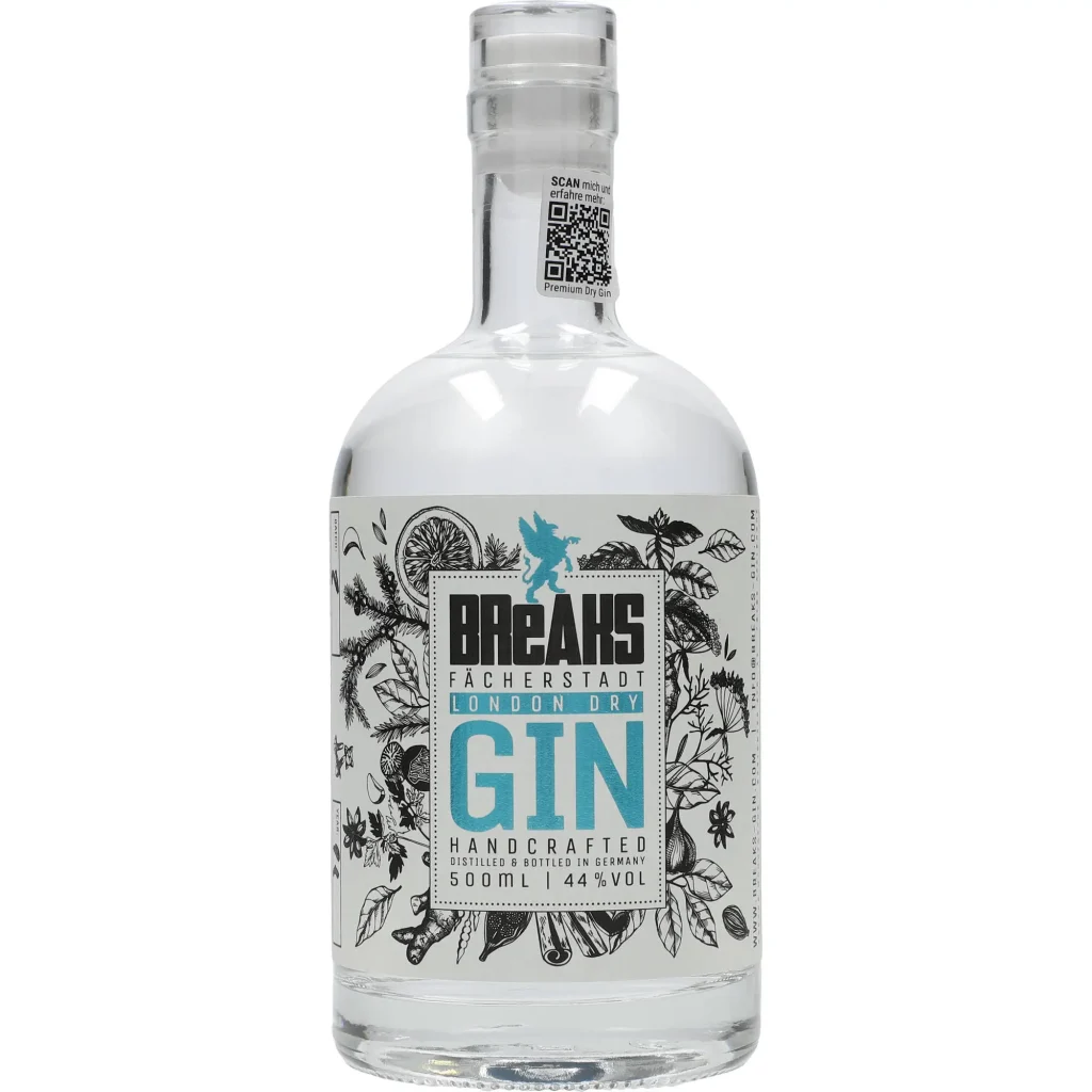 Breaks Premium Dry Gin 44 %