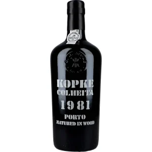 Kopke Colheita Port 1981 Wooden Box 20 %