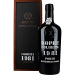 Kopke Colheita Port 1981 Wooden Box 20 %