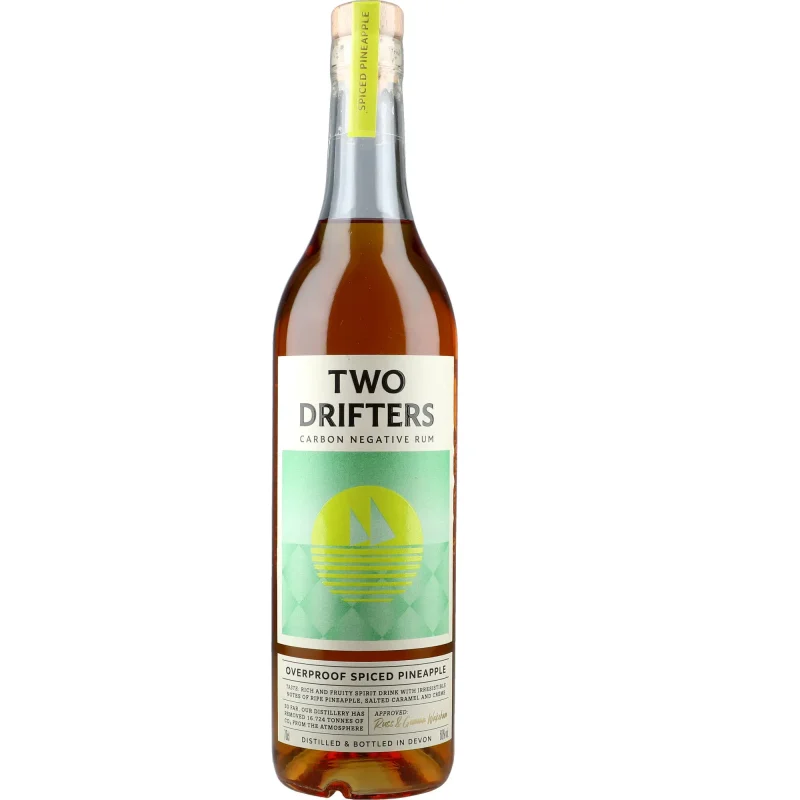 Two Drifters Overproof Spiced Pineapple 60 %
