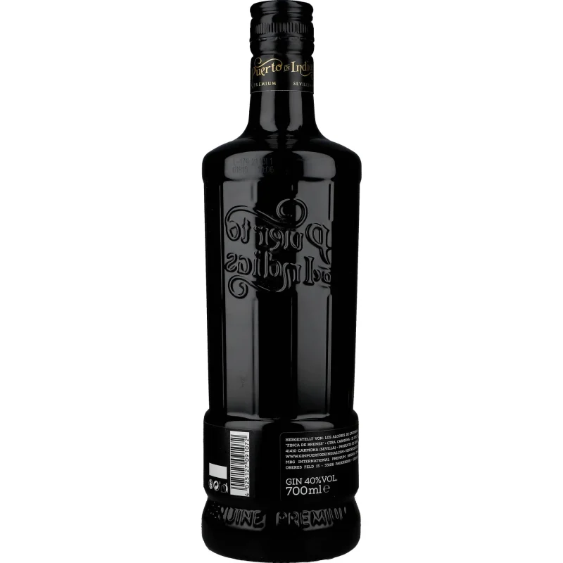 Puerto de Indias Black Gin 40 %