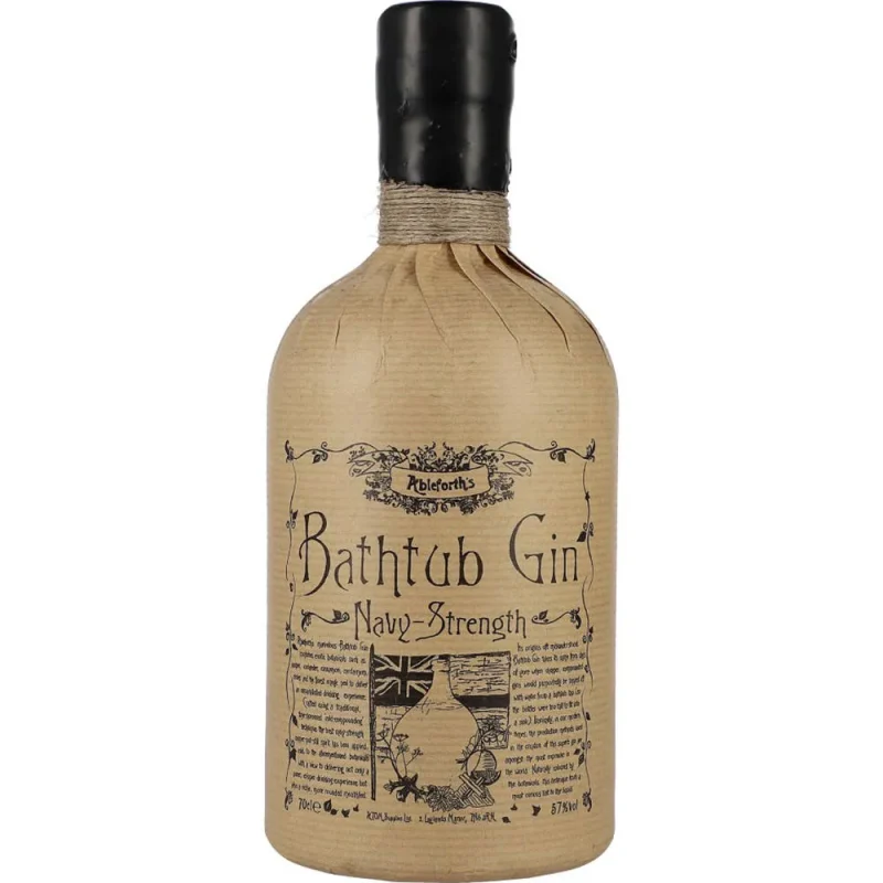 Ableforths Bathtub Gin Navy Strength 57 %