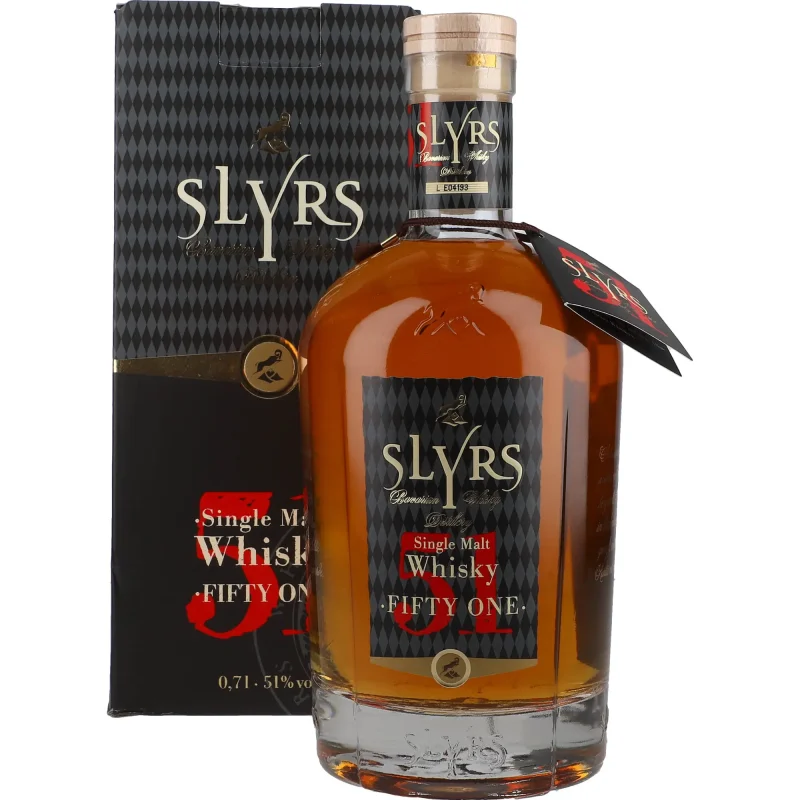 SLYRS Single Malt Whisky Fifty-One 51 %