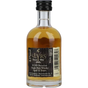 SLYRS Single Malt Whisky Aged 12 Years 43 %