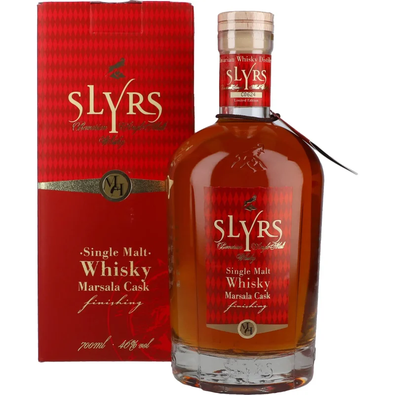 SLYRS Single Malt Whisky Marsala Cask Finish 46 %