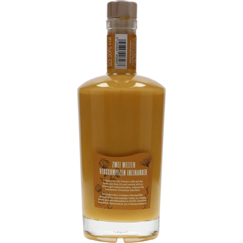 SLYRS Eierlikör 20 % mit SLYRS Whisky 20 %