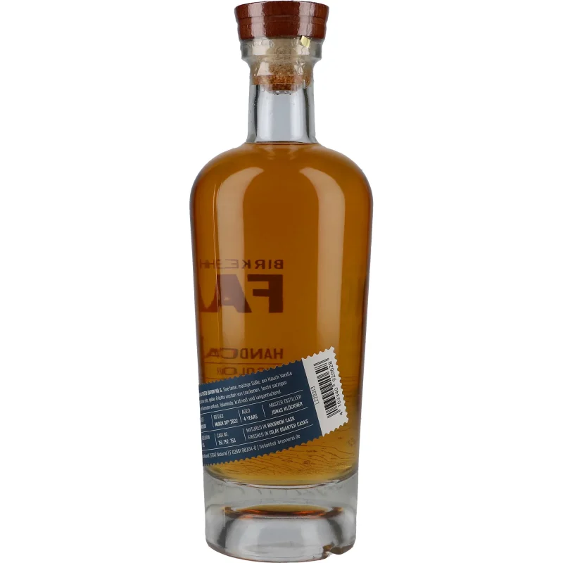 BIRKENHOF Distillery FADING Hill | Handcrafted German Single Malt Peated Whisky 45 %