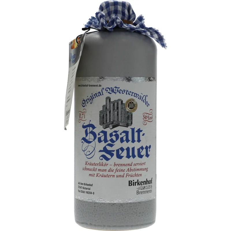 BIRKENHOF Distillery Basalt Fire Herbal Liqueur 56 %