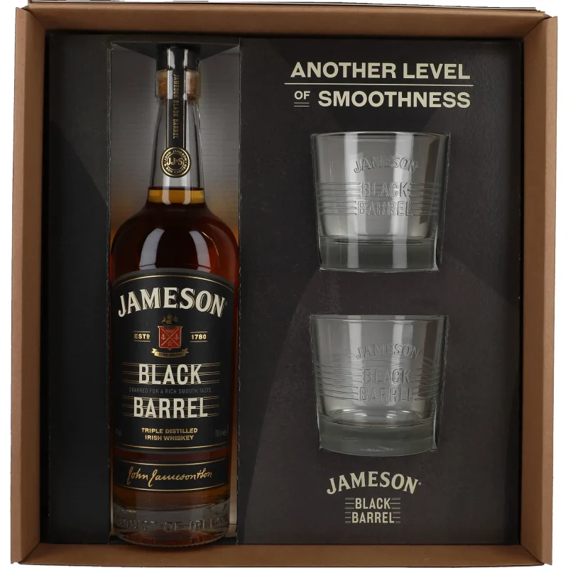 Jameson Black Barrel Box 40 %