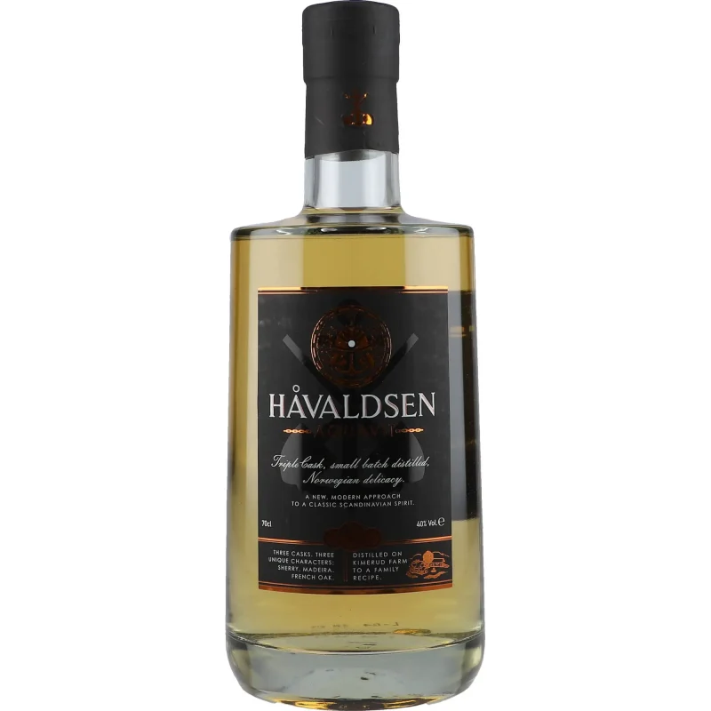 Havaldsen Aquavit Triple Cask 40 %