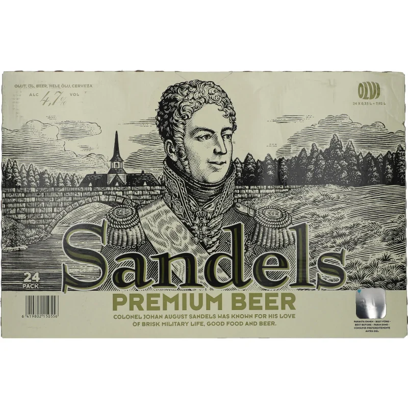 Olvi Sandels Premium Beer 4,7 %
