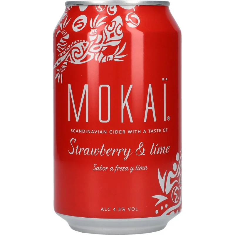 Mokaï Strawberry Lime 4,5 %