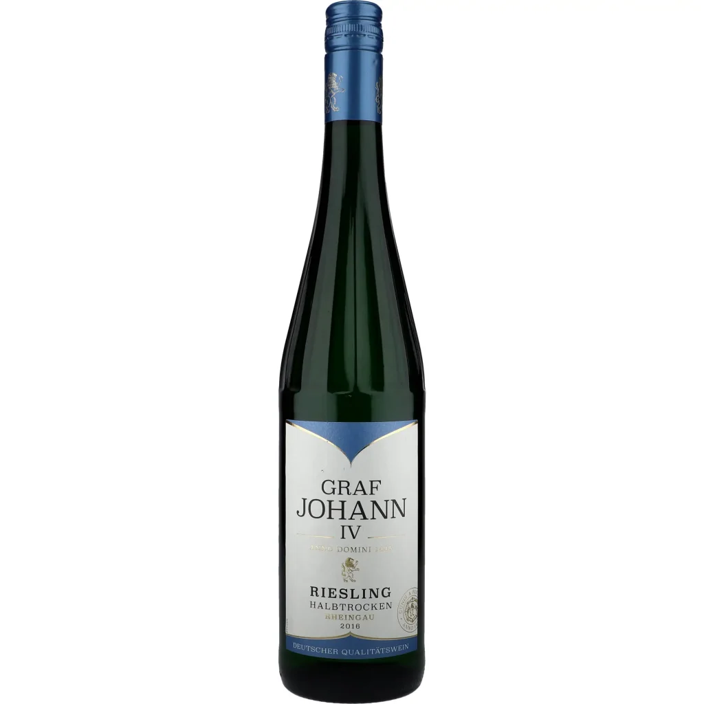 Graf Johann IV Riesling halbtrocken 11 %