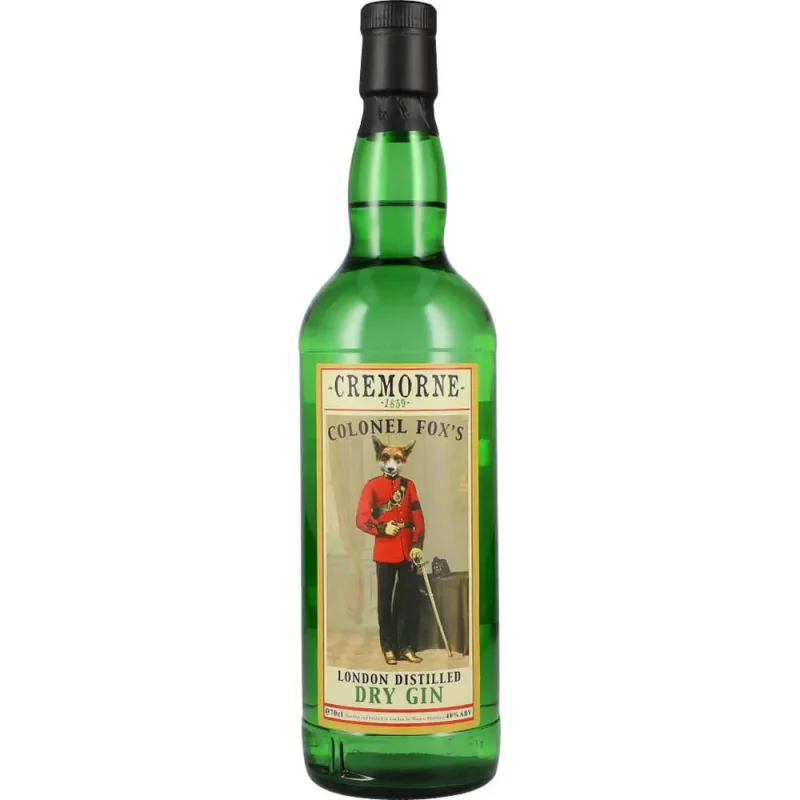 Cremorne 1859 Colonel Fox Dry Gin 40 %