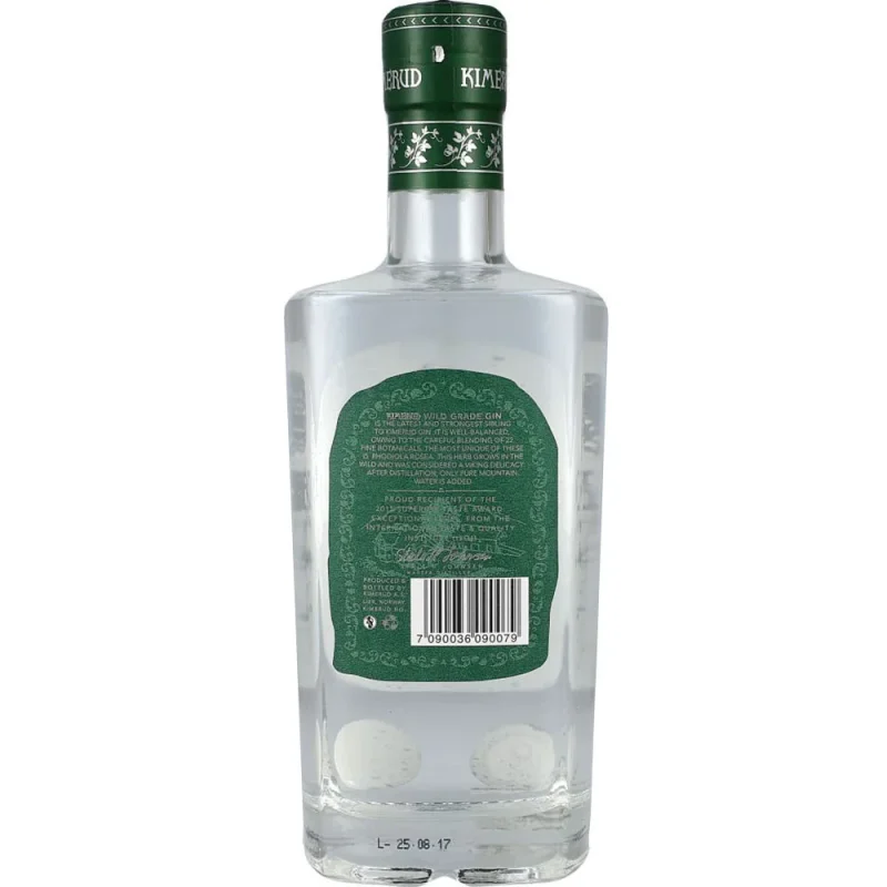 Kimerud Wild Grade Gin (green label) 47 %