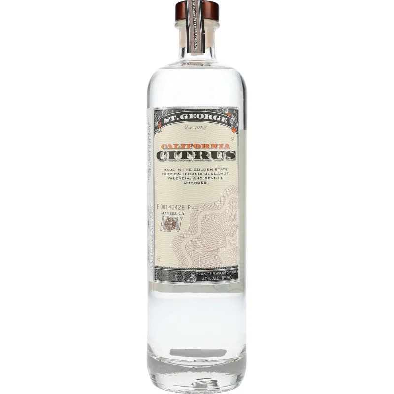 St George California Citrus Vodka 40 %